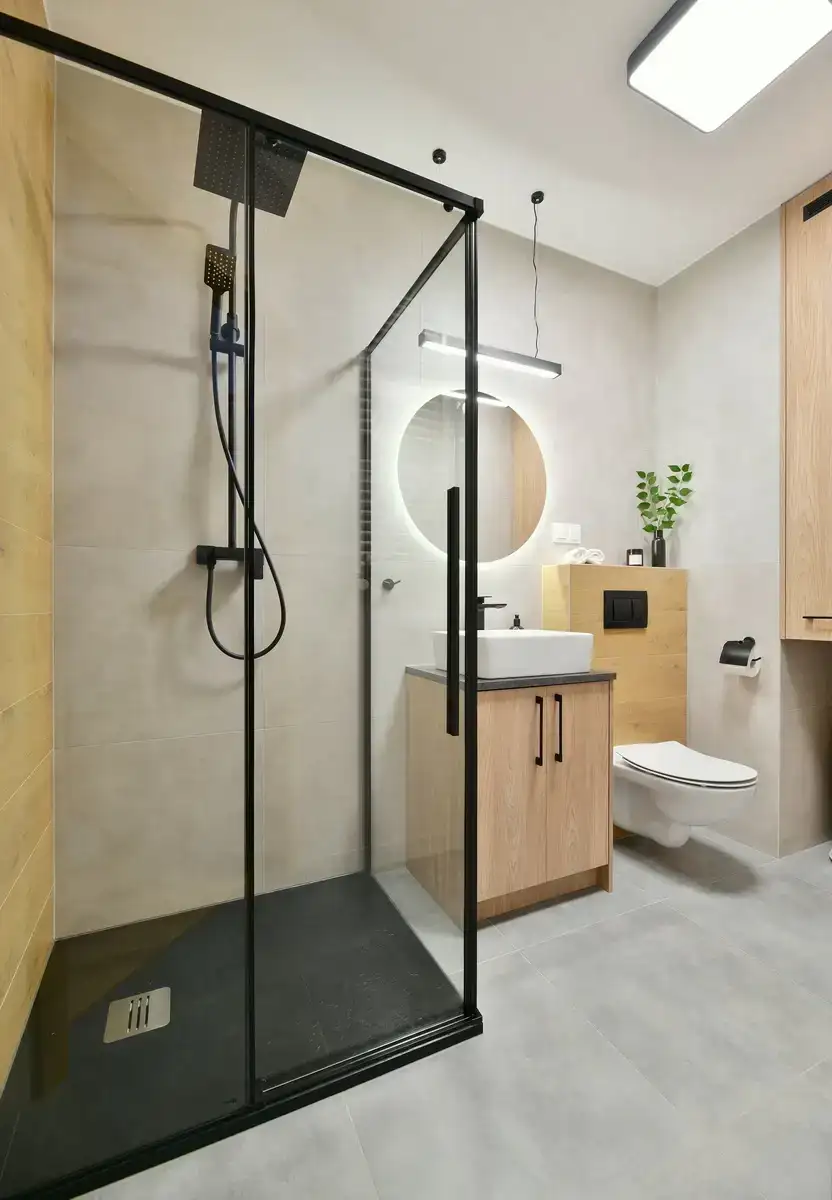 Garage Conversion & ADU Services in Los Angeles County 3 modern Bathroom in adu